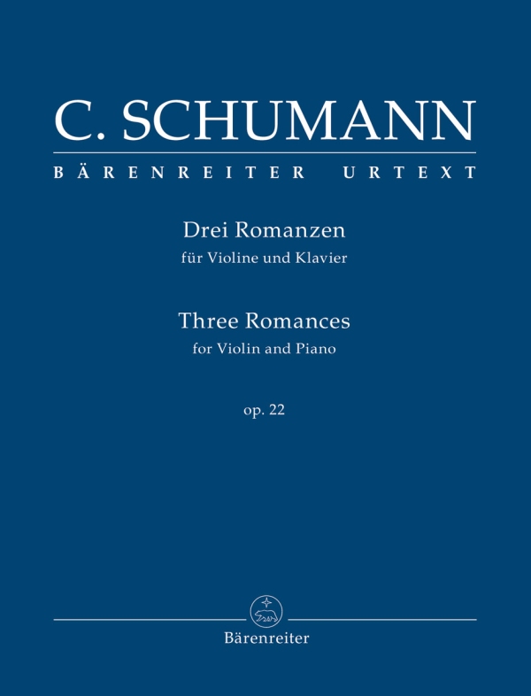 3 Romanzen op.22  für Violine und Klavier  