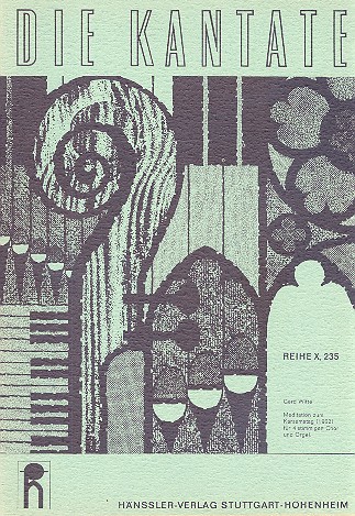 Meditation zum Karsamstag für gem Chor&nbsp;&nbsp;und Orgel&nbsp;&nbsp;Partitur