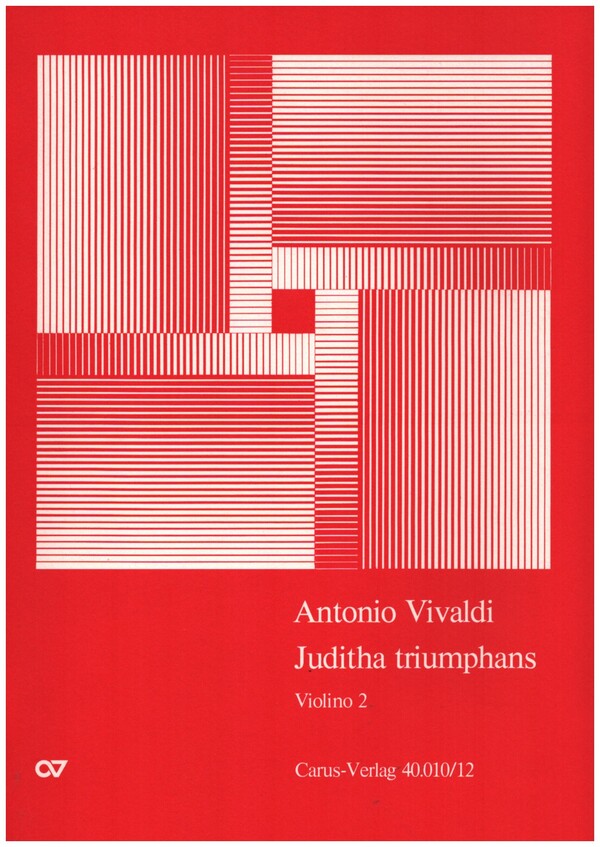 Juditha triumphans&nbsp;&nbsp;für Soli, gem Chor und Orchester&nbsp;&nbsp;Violine 2