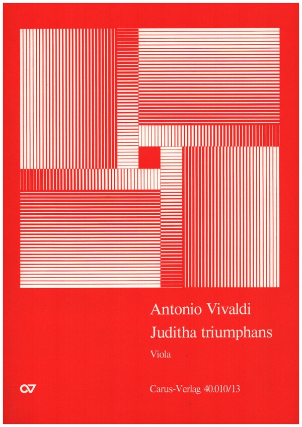 Juditha triumphans&nbsp;&nbsp;für Soli, gem Chor und Orchester&nbsp;&nbsp;Viola