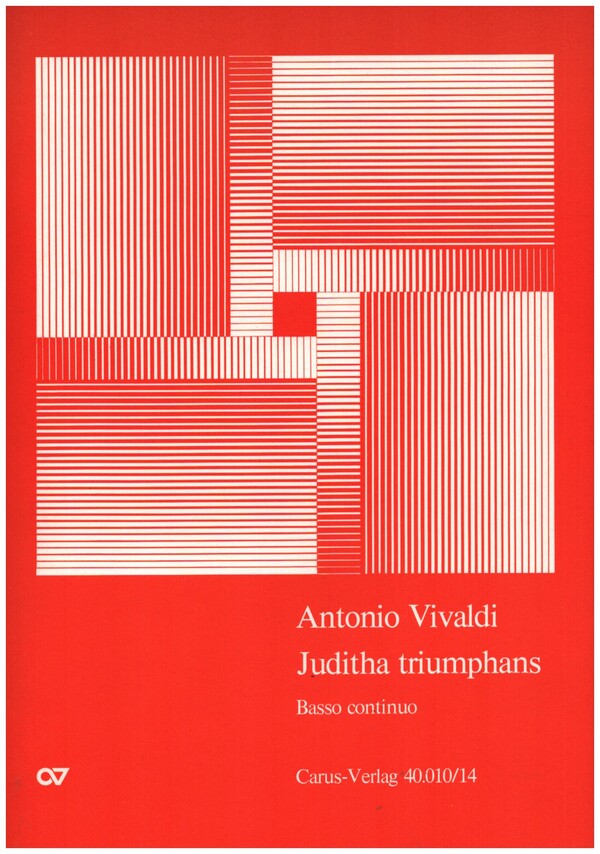 Juditha triumphans&nbsp;&nbsp;für Soli, gem Chor und Orchester&nbsp;&nbsp;Violoncello/Kontrabass