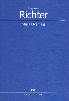 Missa in A für Soli, gem Chor und Orchester&nbsp;&nbsp;Klavierauszug&nbsp;&nbsp;