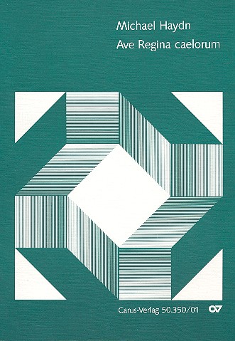Ave Regina caelorum MH14 für  Sopran, 2 Violinen, Bass und Orgel  Partitur