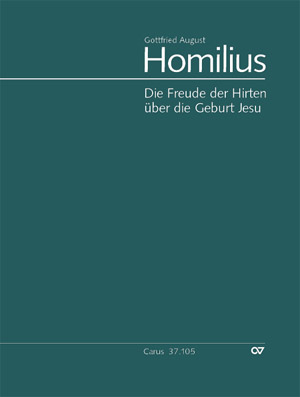 Die Freude der Hirten über die Geburt Jesu HoWV I.1  für Soli, gem Chor und Orchester  Partitur