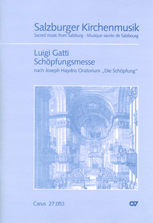 Schöpfungsmesse für Soli, gem Chor&nbsp;&nbsp;und Orchester&nbsp;&nbsp;Partitur (lat)