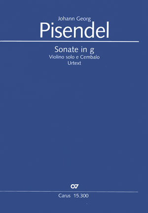Sonate g-Moll&nbsp;&nbsp;für Violine und Cembalo&nbsp;&nbsp;