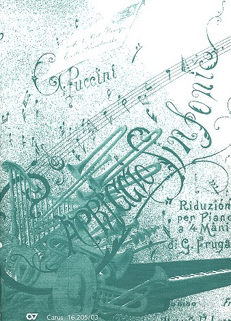 Capriccio Sinfonico SC55 für Orchester  für Klavier zu 4 Händen  Spielpartitur