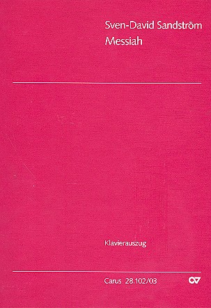 Messiah für Soli, gem Chor und Orchester  Klavierauszug (en)  