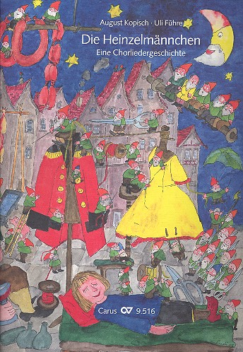 Die Heinzelmännchen für Kinderchor  und Klavier  Partitur