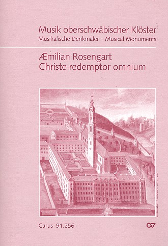 Christe redemptor omnium für Soli,&nbsp;&nbsp;gem Chor und Orchester&nbsp;&nbsp;Partitur