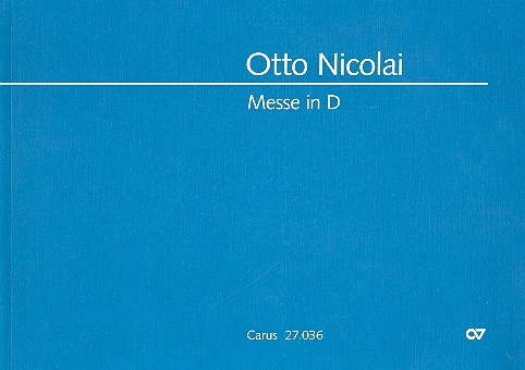 Messe D-Dur für Soli, gem Chor und Orchester&nbsp;&nbsp;Partitur&nbsp;&nbsp;