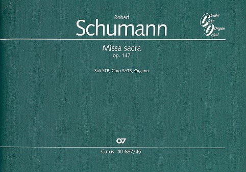 Missa sacra op.147 für Soli,&nbsp;&nbsp;gem Chor und Orgel&nbsp;&nbsp;Partitur