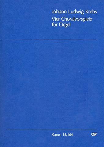 4 Choralvorspiele  für Orgel  
