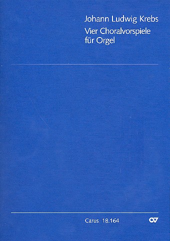 4 Choralvorspiele  für Orgel  