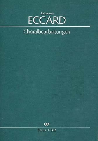 Choralbearbeitungen   für gem Chor a cappella  Partitur