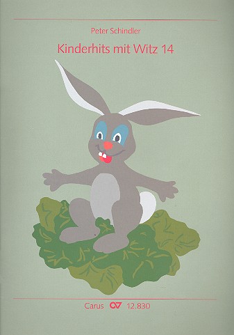 Kinderhits mit Witz Band 14 für Kinderchor&nbsp;&nbsp;und Klavier (Rhythmusgruppe ad lib)&nbsp;&nbsp;Partitur