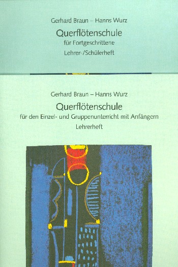 Querflötenschule Lehrerheft 1 und 2&nbsp;&nbsp;(Lehrerheft 2 = Schülerheft 2)&nbsp;&nbsp;