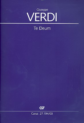 Te Deum für 2 gem Chöre und Orchester&nbsp;&nbsp;Klavierauszug&nbsp;&nbsp;