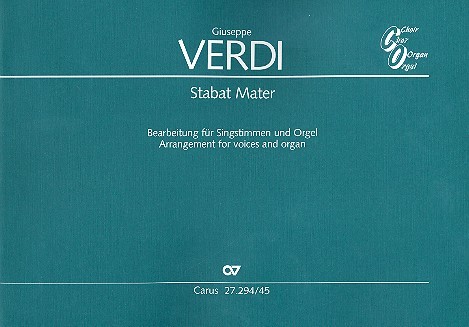 Stabat mater&nbsp;&nbsp;für gem Chor und Orgel&nbsp;&nbsp;Partitur