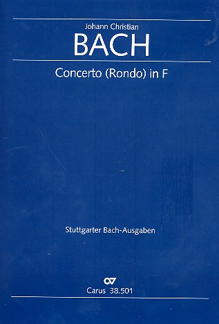 Konzert F-Dur  für Orgel manualiter und Streicher  Partitur und Streicherstimmen (3-3-0-3)