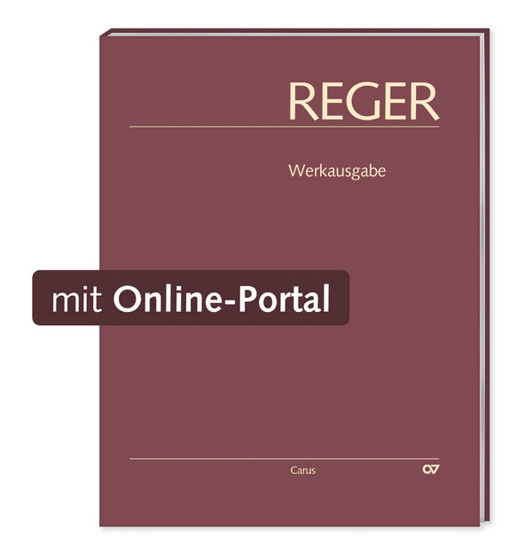 Reger-Werkausgabe Band I/4&nbsp;&nbsp;Choralvorspiele (+DVD)&nbsp;&nbsp;Gesamt-/Auswahlausgabe
