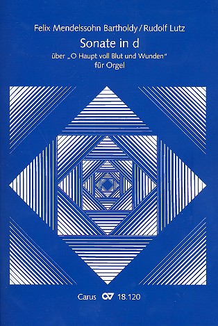 Sonate d-Moll über 'O Haupt voll Blut und Wunden'&nbsp;&nbsp;für Orgel&nbsp;&nbsp;