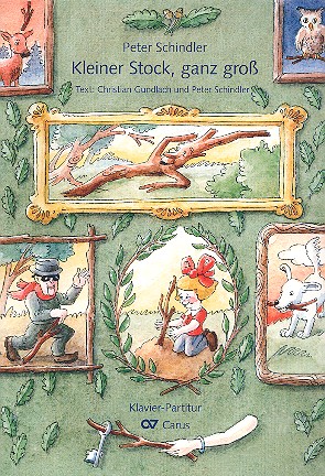 Kleiner Stock, ganz gross&nbsp;&nbsp;für Soli, Kinderchor, Klavier und Instrumente&nbsp;&nbsp;Klavier-Partitur für Fassung 2 (und Klavierauszug für Fassung 1)