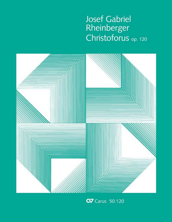 Christoforus op.120 für Soli, gem Chor&nbsp;&nbsp;und Orchester&nbsp;&nbsp;Partitur (dt/en)