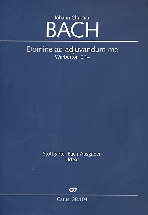 Domine ad adjuvandum me  für Soli, gem Chor und Orchester  Partitur