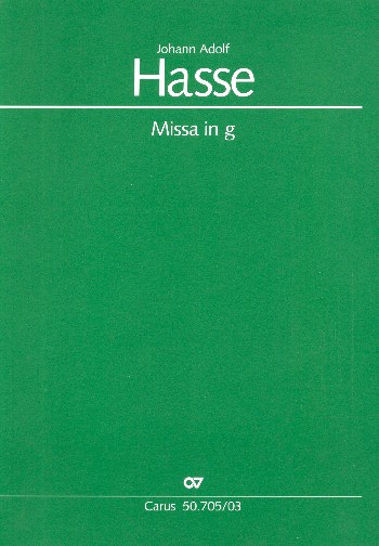 Messe g-Moll&nbsp;&nbsp;für Soli, gem Chor und Orchester&nbsp;&nbsp;Klavierauszug