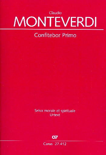 Confitebor primo SV265&nbsp;&nbsp;für Soli, gem Chor und Bc (Instrumente ad lib)&nbsp;&nbsp;Partitur