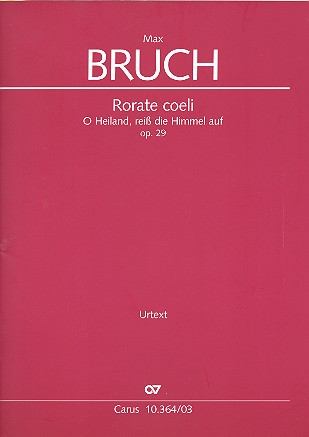 O Heiland reiss die Himmel auf op.29  für gem Chor und Orchester  Klavierauszug (dt)