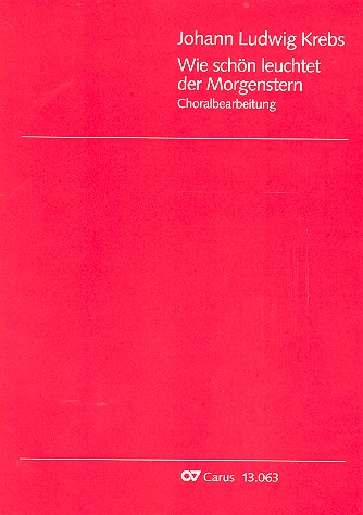 Wie schön leuchtet der Morgenstern  für Oboe d'amore (Oboe) und Orgel  