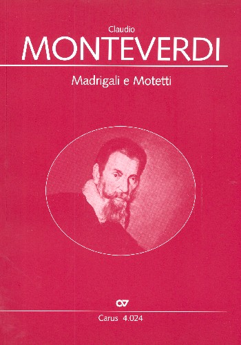 Madrigali e Motetti&nbsp;&nbsp;für gem Chor a cappella (Bc ad lib)&nbsp;&nbsp;Partitur