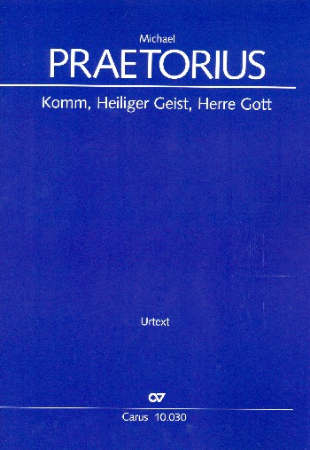 Komm heiliger Geist Herre Gott  für Kinderchor, gem Chor und Bc (Instrumente ad lib)  Partitur