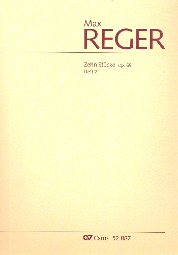 10 Stücke op.69 Band 2 (Nr.6-10)  für Orgel  