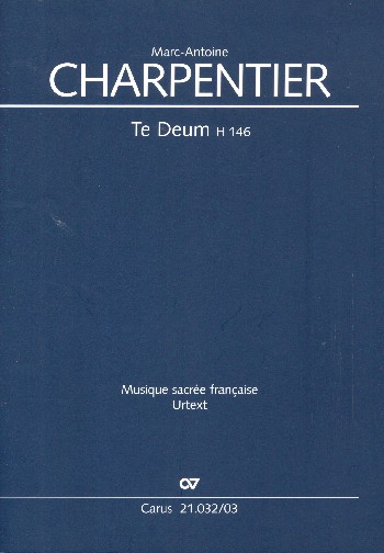 Te Deum H146&nbsp;&nbsp;für Soli, gem Chor und Orchester&nbsp;&nbsp;Klavierauszug