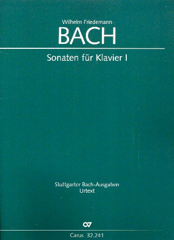 Sonaten Band 1 (A1-A5)&nbsp;&nbsp;für Klavier&nbsp;&nbsp;