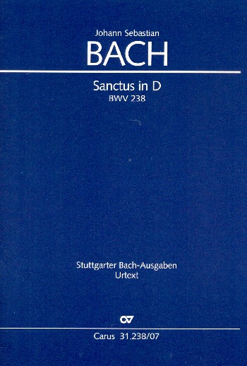 Sanctus in D&nbsp;&nbsp;für gem Chor und Instrumente&nbsp;&nbsp;Studienpartitur