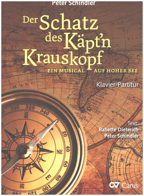 Der Schatz des Käpt'n Krauskopf  für Soli, Kinderchor, und Instrumente  Klavierpartitur