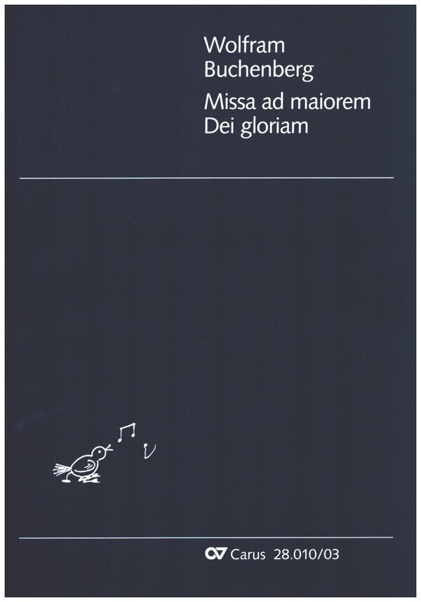 Missa ad maiorem Dei gloriam&nbsp;&nbsp;für Solo Bariton, gem Chor (divisi) und Big Band&nbsp;&nbsp;Klavierauszug (la)