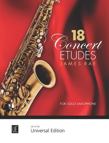 18 Concert Etudes  for saxophone  