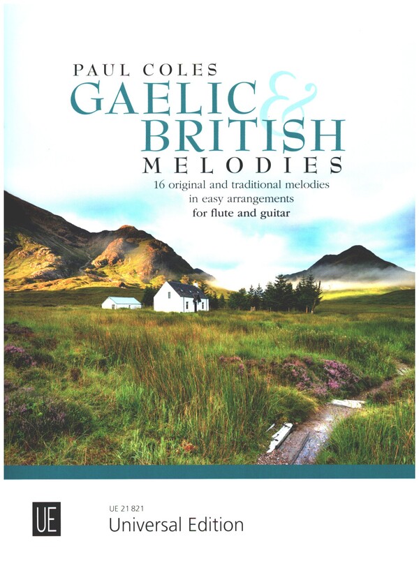 Gaelic & British Melodies  for flute and guitar  score and flute part