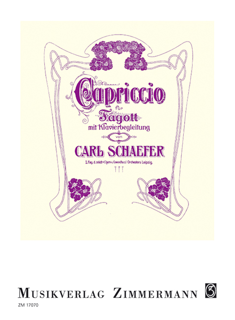 Capriccio&nbsp;&nbsp;für Fagott und Klavier&nbsp;&nbsp;
