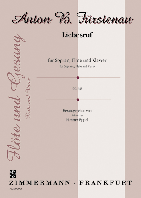 Liebesruf op.141 für  Sopran, Flöte und Klavier  