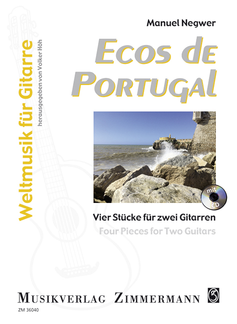 Ecos de Portugal (+CD)&nbsp;&nbsp;für 2 Gitarren&nbsp;&nbsp;Spielpartitur