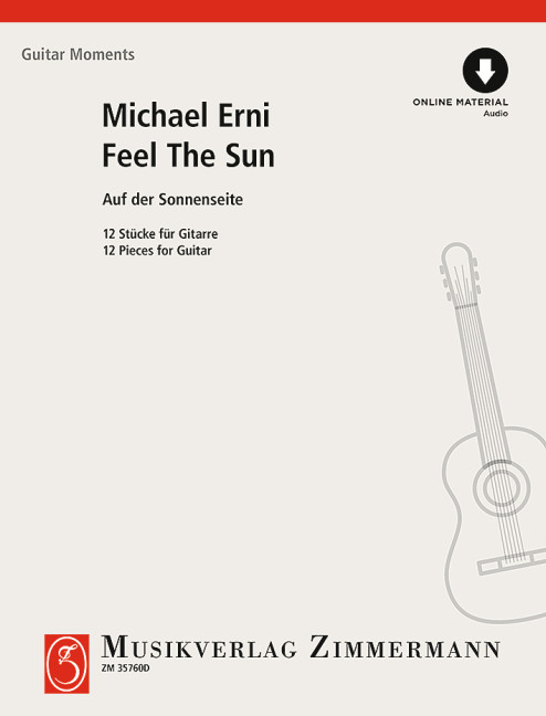 Feel the Sun (+Online Audio)  für Gitarre  