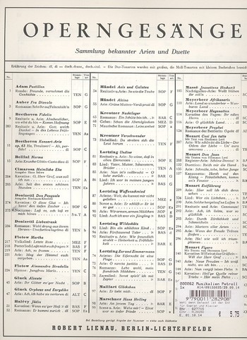 Wohl denn Gefasst ist der Entschluss&nbsp;&nbsp;für Sopran und Klavier&nbsp;&nbsp;