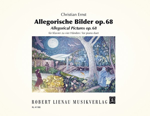 Allegorische Bilder op.68  für Klavier zu 4 Händen  