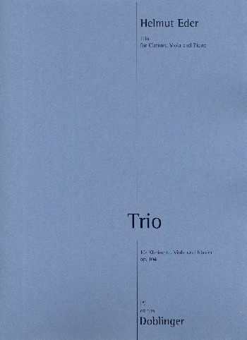 Trio op.104  für Klarinette, Viola und Klavier  Stimmen